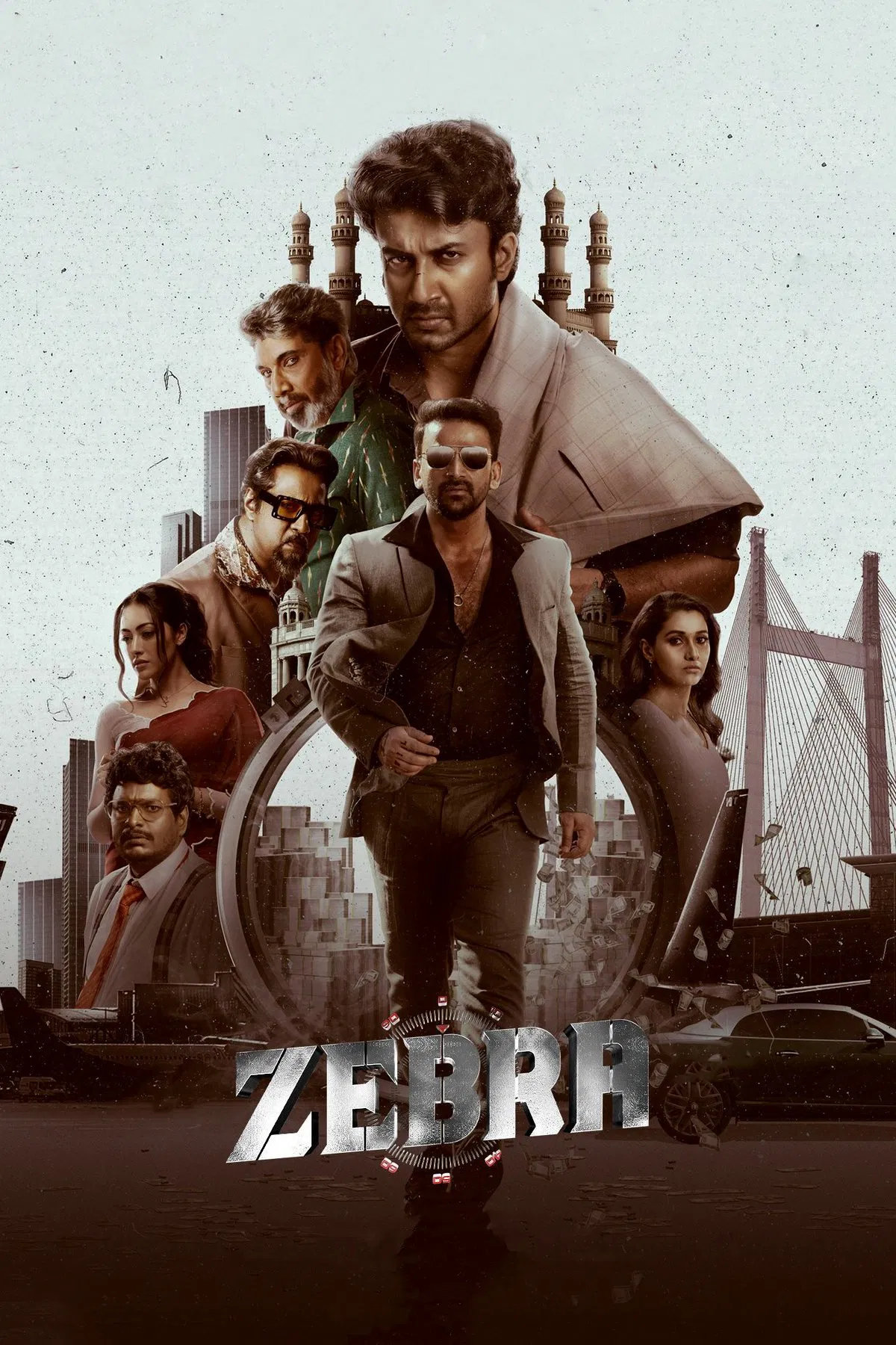 Free Zebra (2025) (Hindi + Telugu) Dual Audio UnCut South Movie HD ESub – FILMYFLY